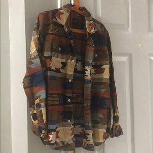 Boys long sleeve button shirt